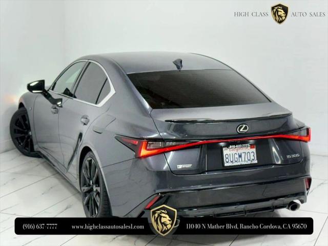 2021 Lexus IS 350 F SPORT
