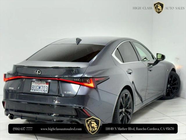 2021 Lexus IS 350 F SPORT