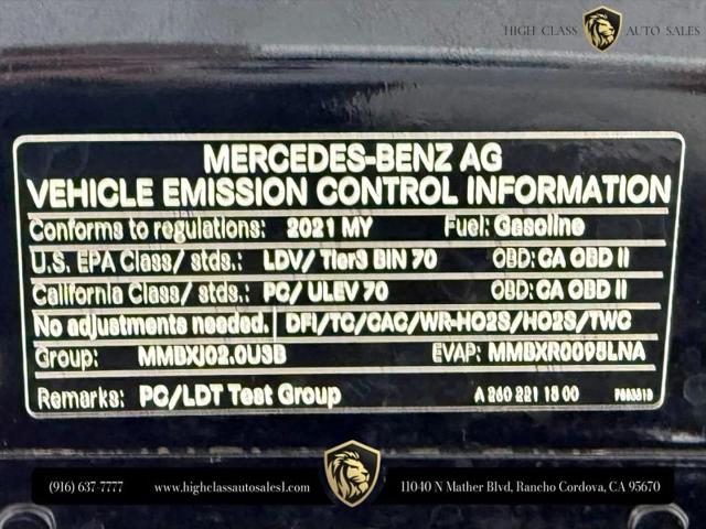 2021 Mercedes-Benz GLB 250