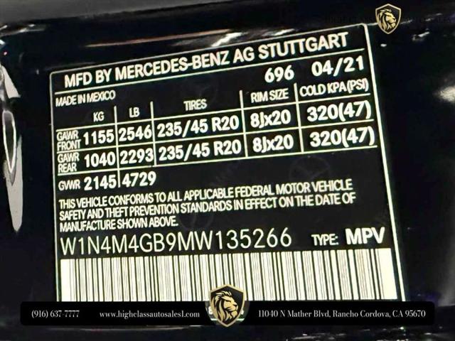 2021 Mercedes-Benz GLB 250