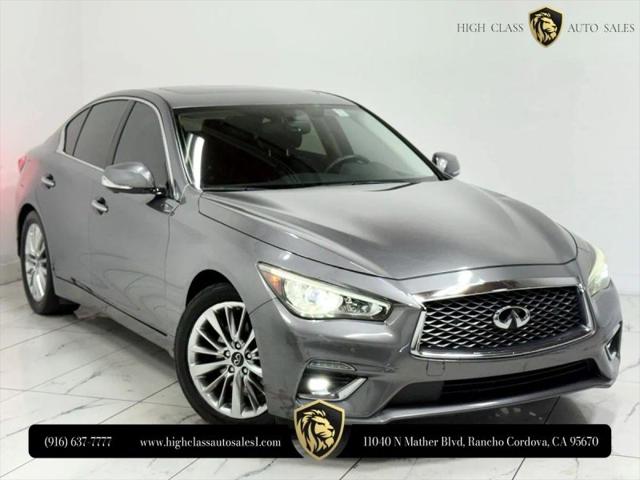 2021 INFINITI Q50 LUXE for sale in Rancho Cordova, CA