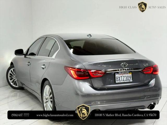2021 INFINITI Q50 LUXE