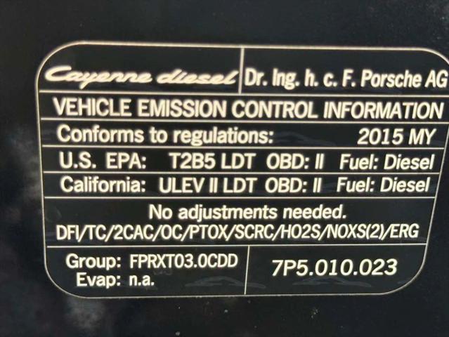 2015 Porsche Cayenne Diesel