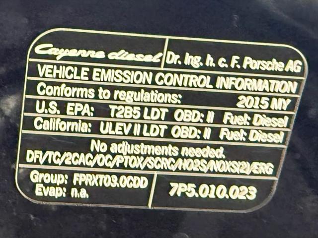 2015 Porsche Cayenne Diesel