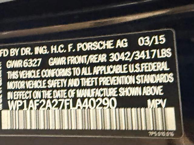 2015 Porsche Cayenne Diesel