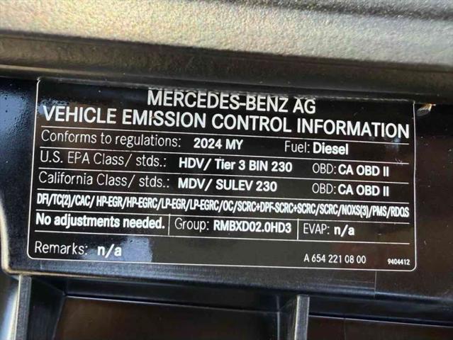 2024 Mercedes-Benz Sprinter 3500XD High Roof 4-Cyl Diesel HO