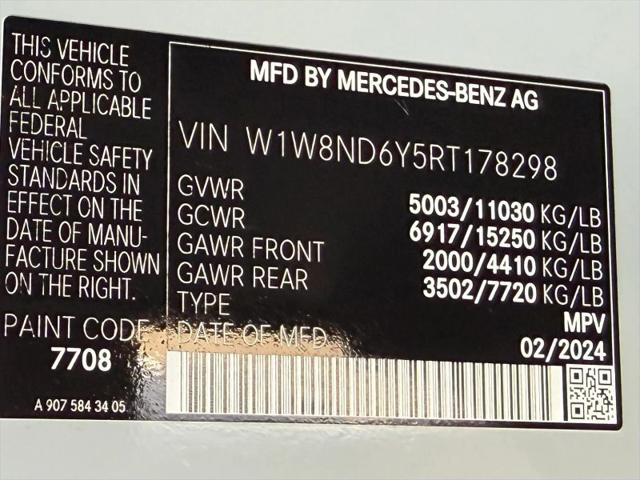 2024 Mercedes-Benz Sprinter 3500XD High Roof 4-Cyl Diesel HO