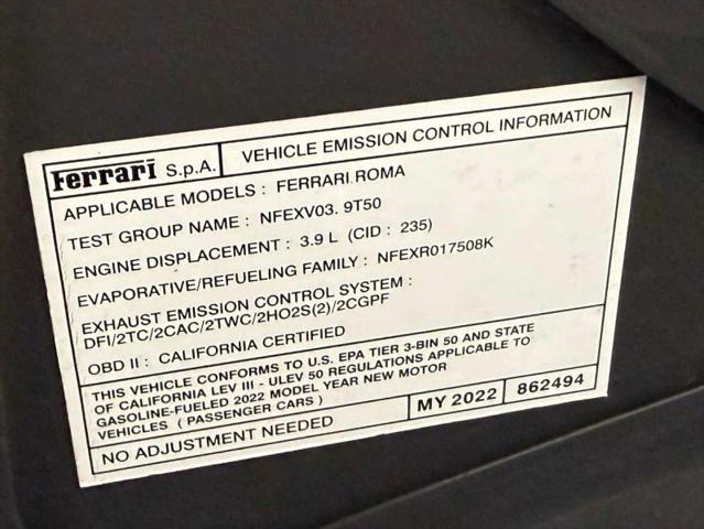 2022 Ferrari Roma Base