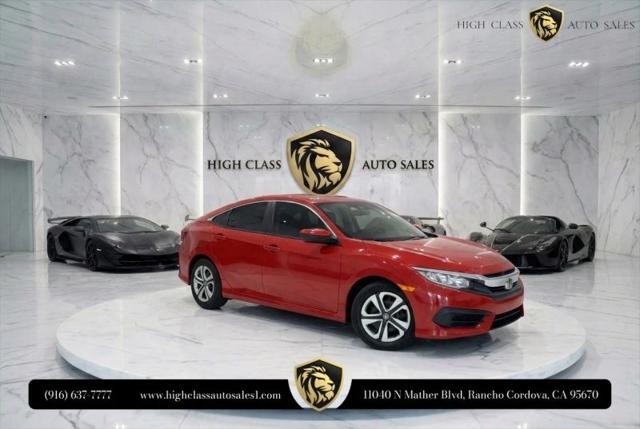 2018 Honda Civic LX for sale in Rancho Cordova, CA