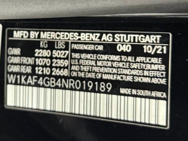 2022 Mercedes-Benz C-CLASS C 300 Sedan