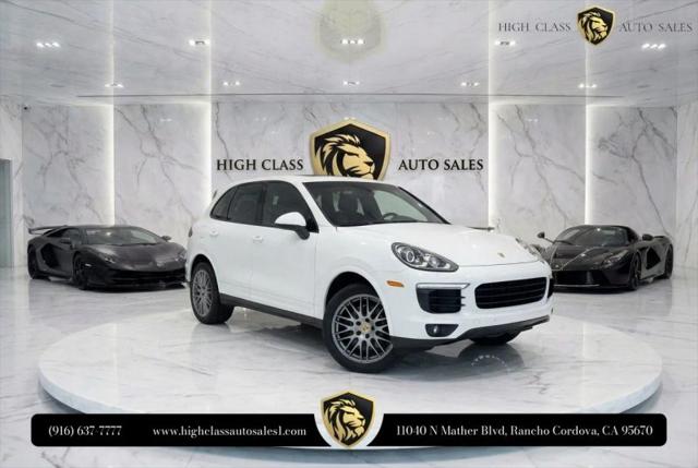 2017 Porsche Cayenne Platinum Edition for sale in Rancho Cordova, CA