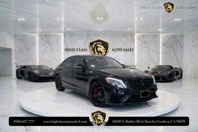 2015 Mercedes-Benz S 63 AMG 4MATIC for sale in Rancho Cordova, CA