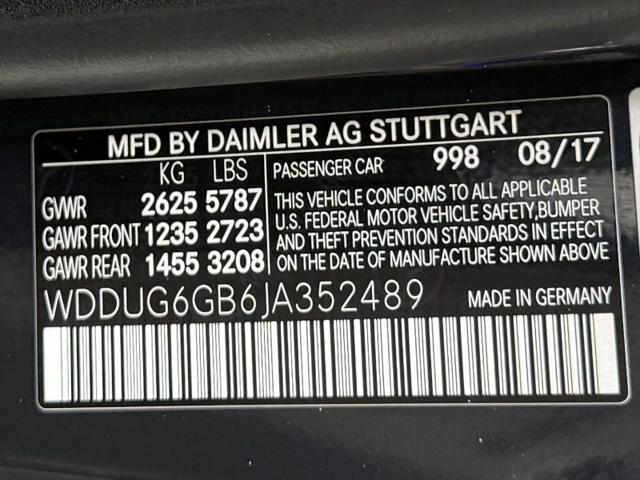 2018 Mercedes-Benz S 450 S 450
