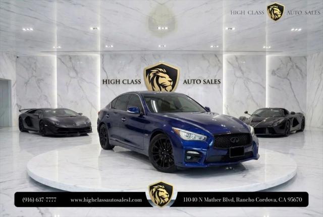 2017 INFINITI Q50 3.0t Red Sport 400 for sale in Rancho Cordova, CA