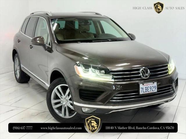 2015 Volkswagen Touareg TDI Lux for sale in Rancho Cordova, CA
