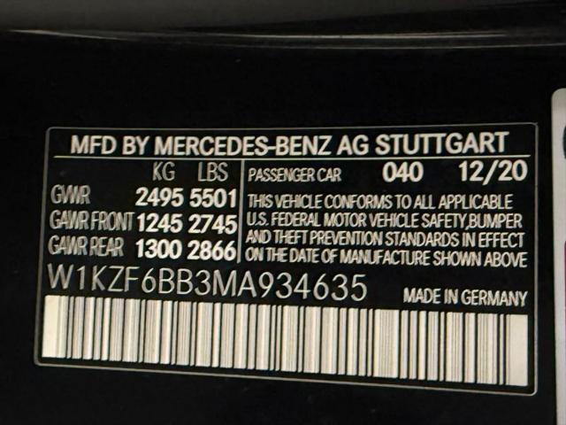 2021 Mercedes-Benz AMG E 53 4MATIC