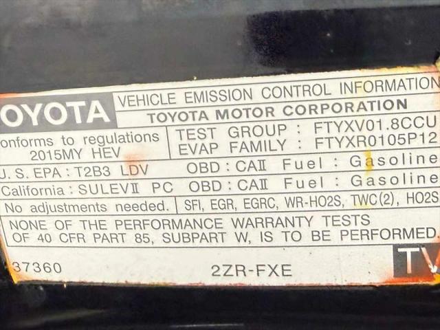 2015 Toyota Prius v Two