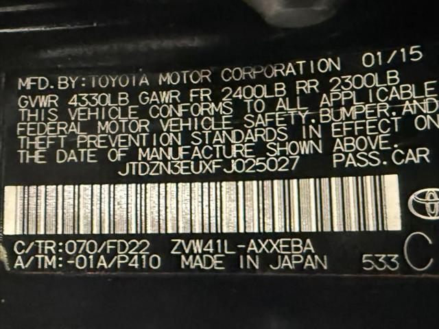 2015 Toyota Prius v Two