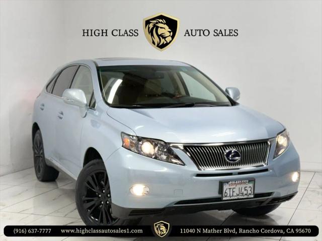 2011 Lexus RX 450h 450h for sale in Rancho Cordova, CA