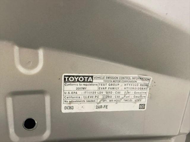 2017 Toyota Camry XLE