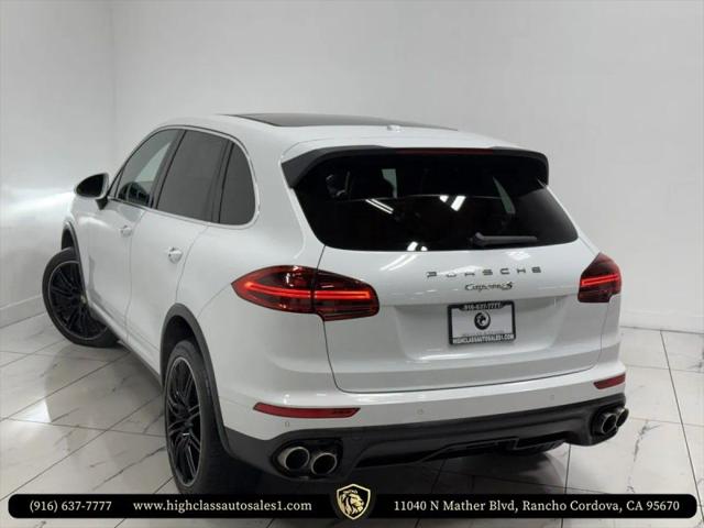2016 Porsche Cayenne S