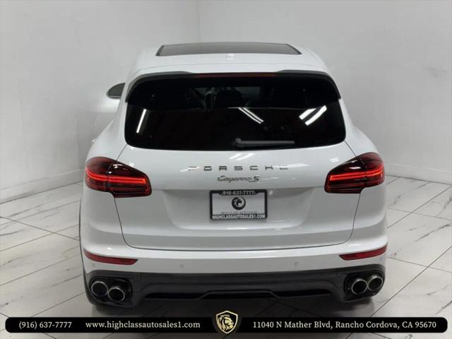 2016 Porsche Cayenne S