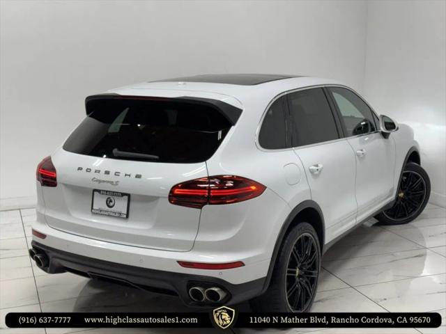 2016 Porsche Cayenne S