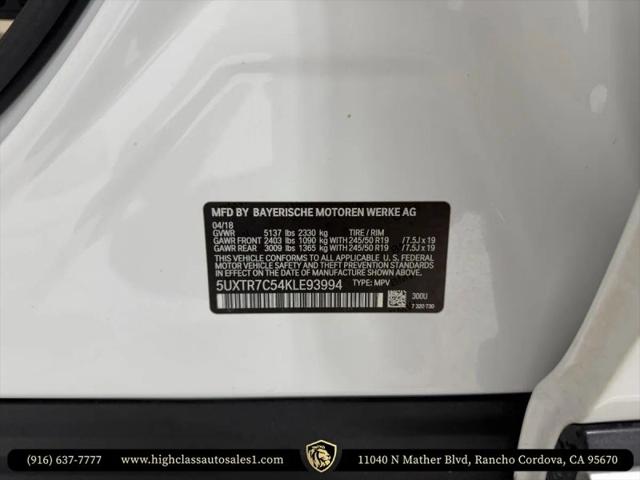 2019 BMW X3 sDrive30i