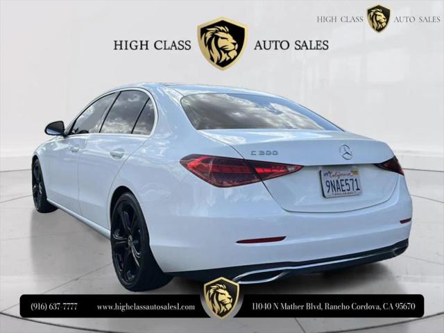 2022 Mercedes-Benz C-CLASS C 300 Sedan