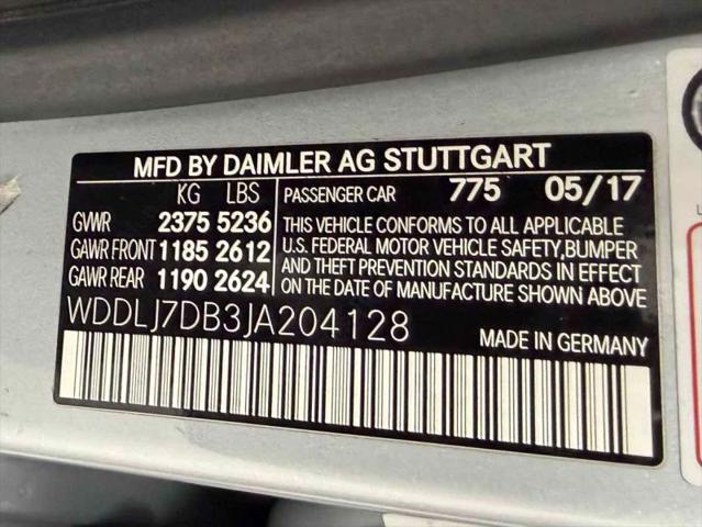 2018 Mercedes-Benz CLS 550