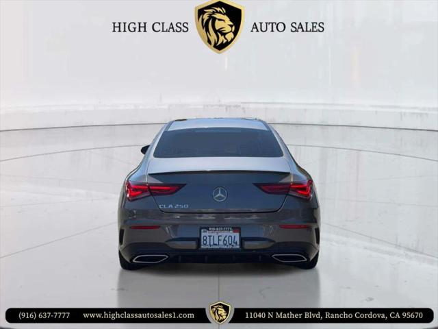 2020 Mercedes-Benz CLA 250