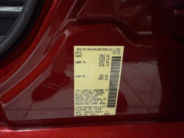 2022 Nissan Altima SV FWD