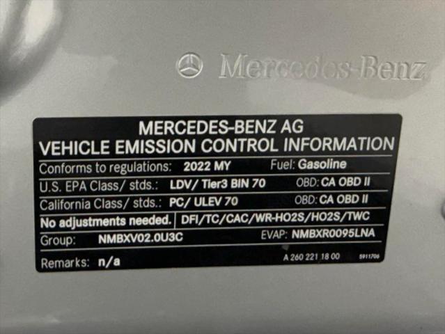 2022 Mercedes-Benz CLA 250