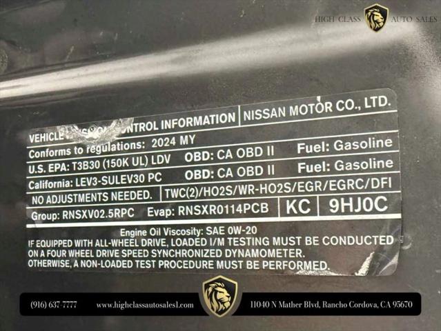 2024 Nissan Altima SR FWD