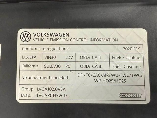 2020 Volkswagen Passat 2.0T SE