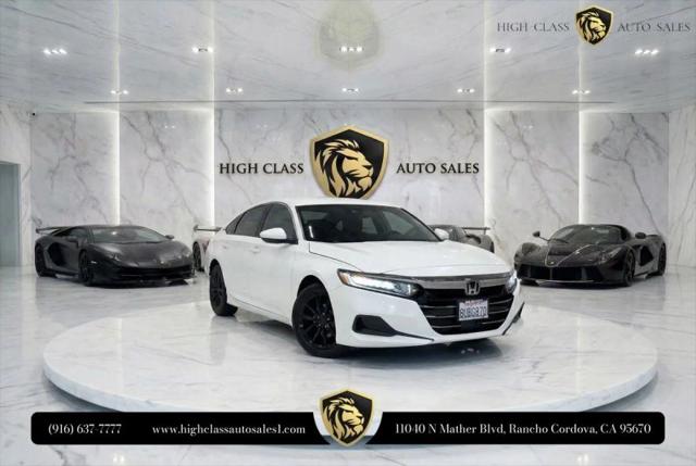 2021 Honda Accord LX for sale in Rancho Cordova, CA
