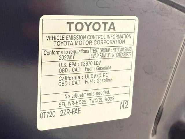 2022 Toyota Corolla LE