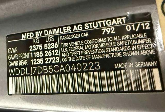 2012 Mercedes-Benz CLS CLS 550