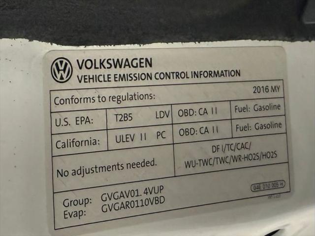 2016 Volkswagen Jetta 1.4T SE