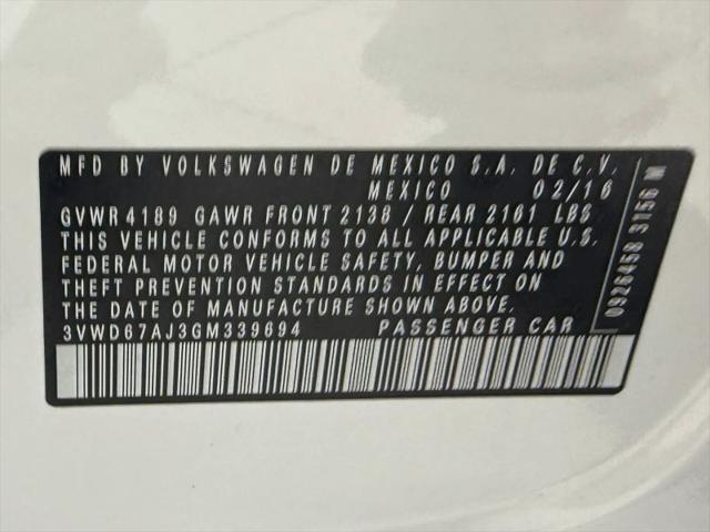 2016 Volkswagen Jetta 1.4T SE