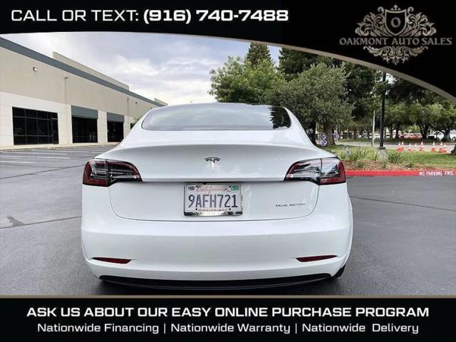 2022 Tesla Model 3 Long Range Dual Motor All-Wheel Drive