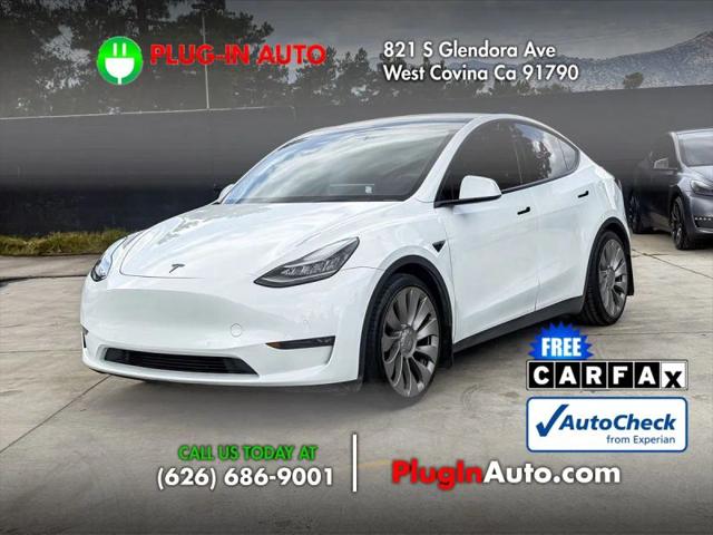 2020 Tesla Model Y Performance Dual Motor All-Wheel Drive for sale in West Covina, CA