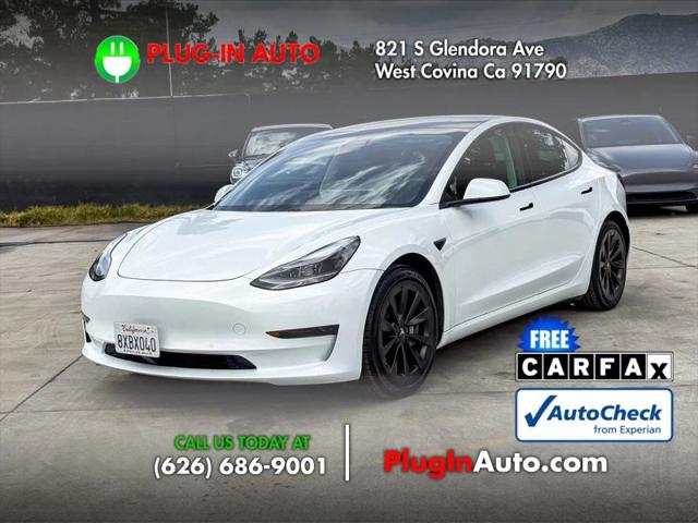 2021 Tesla Model 3 Standard Range Plus Rear-Wheel Drive for sale in West Covina, CA