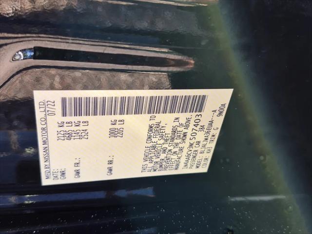 2022 Nissan Maxima SV Xtronic CVT