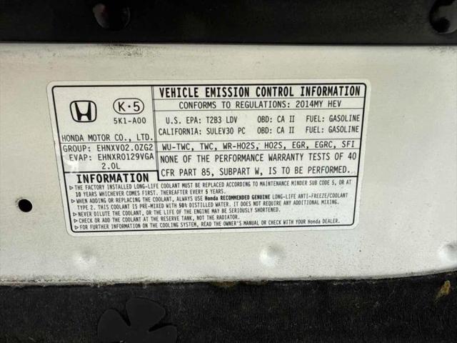 2014 Honda Accord Hybrid Touring