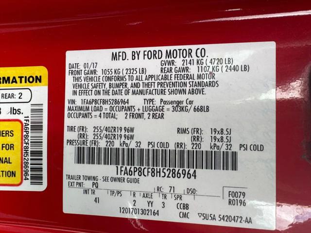 2017 Ford Mustang GT Premium