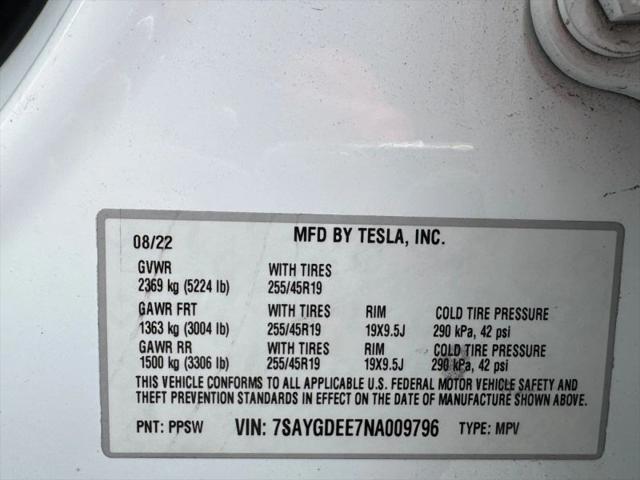 2022 Tesla Model Y Long Range Dual Motor All-Wheel Drive