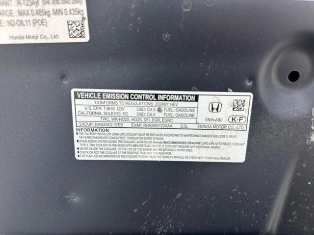 2024 Honda Accord Hybrid EX-L