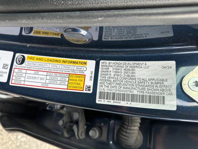 2024 Honda Accord Hybrid EX-L