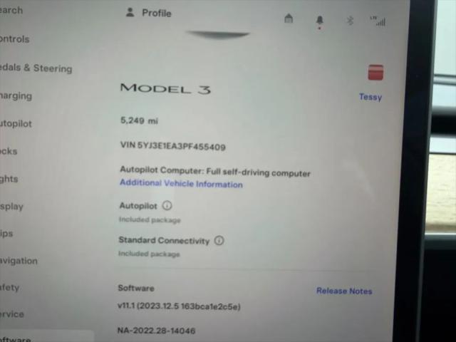 2023 Tesla Model 3 Rear-Wheel Drive